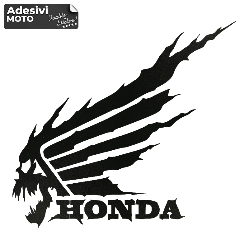 Skeleton Honda Sticker Helmet-Fender-Sides-Fuel Tank-Tail