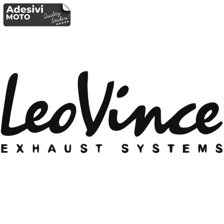 Autocollant "Leovince Exhaust Systems" Réservoir-Casque-Scooter-Réglage-Voiture