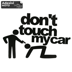 "Don't Touch My Car" Sticker with Gun Tuning-Car