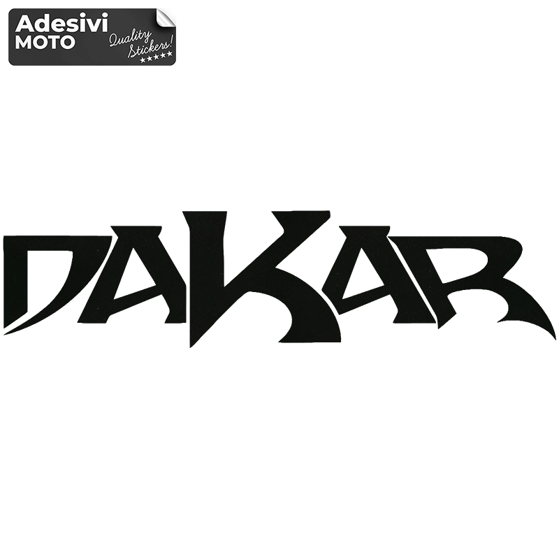 "Dakar" Sticker Fuel-Tank-Suitcases-Tip-Tail-Helmet