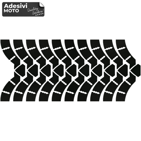 Tire Footprint Sticker Type 8 Off Road-Hood-Doors-Sides-Car