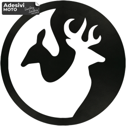 Deers Yin Yang Sticker Off Road-Hood-Doors-Sides-Car
