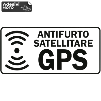 kit adesivi stickers prespaziati antifurto satellitare gps 70-130