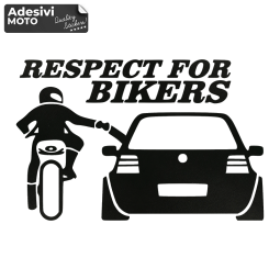 Autocollant "Respect For Bikers" + Golf IV Réservoir-Casque-Scooter-Réglage-Voiture